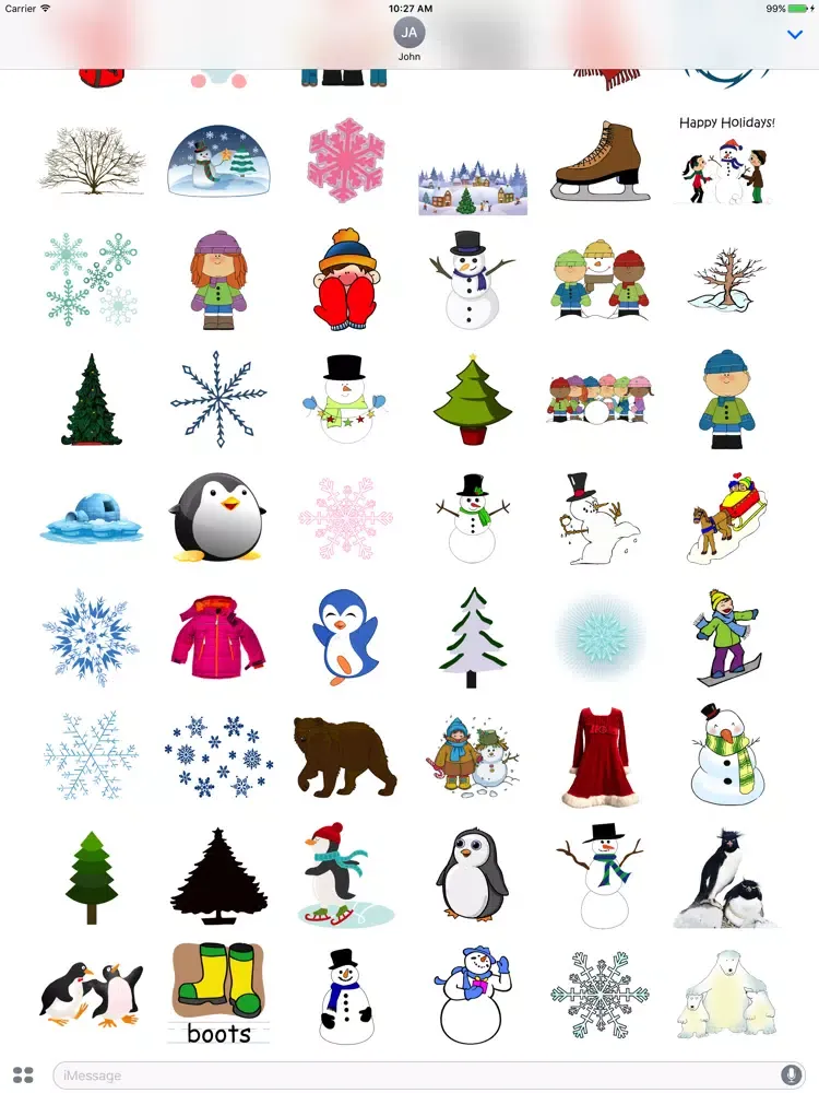 تصاویر Season Winter! iPad 