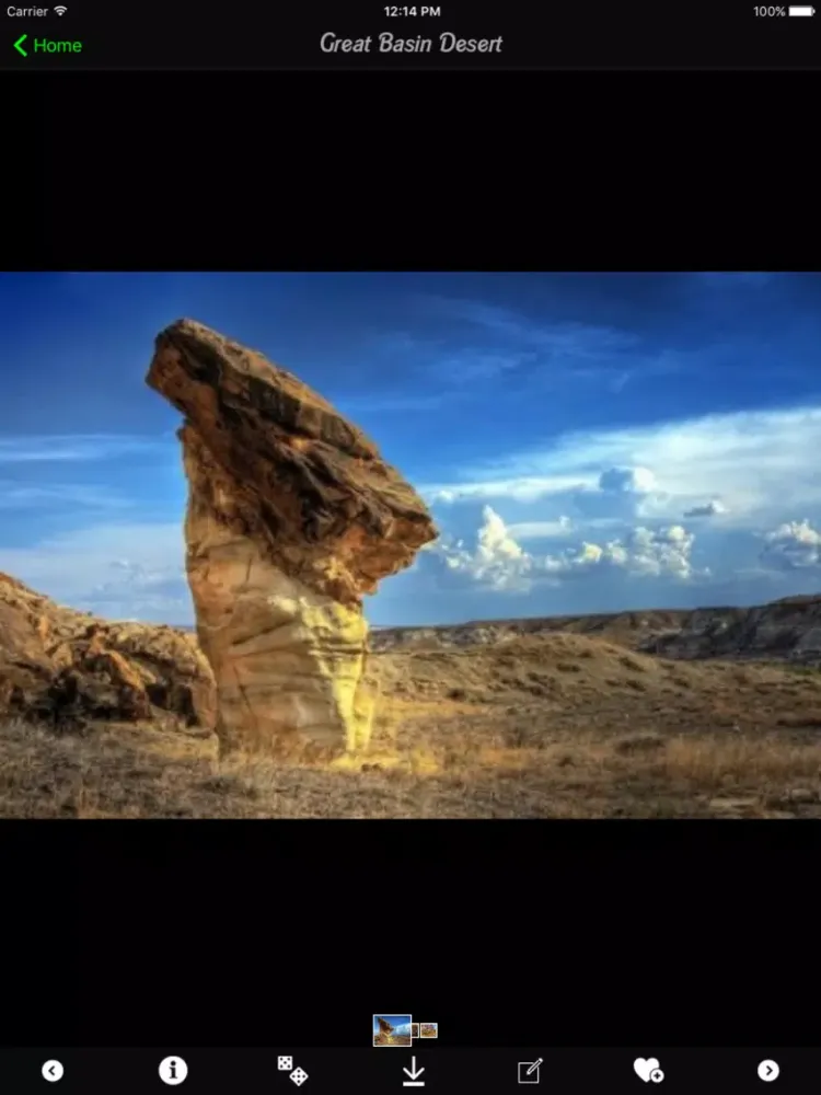 Extreme Environments Info iPad  स्क्रीनशॉट