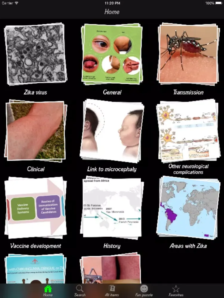 صور Zika Virus Info Pro iPad 