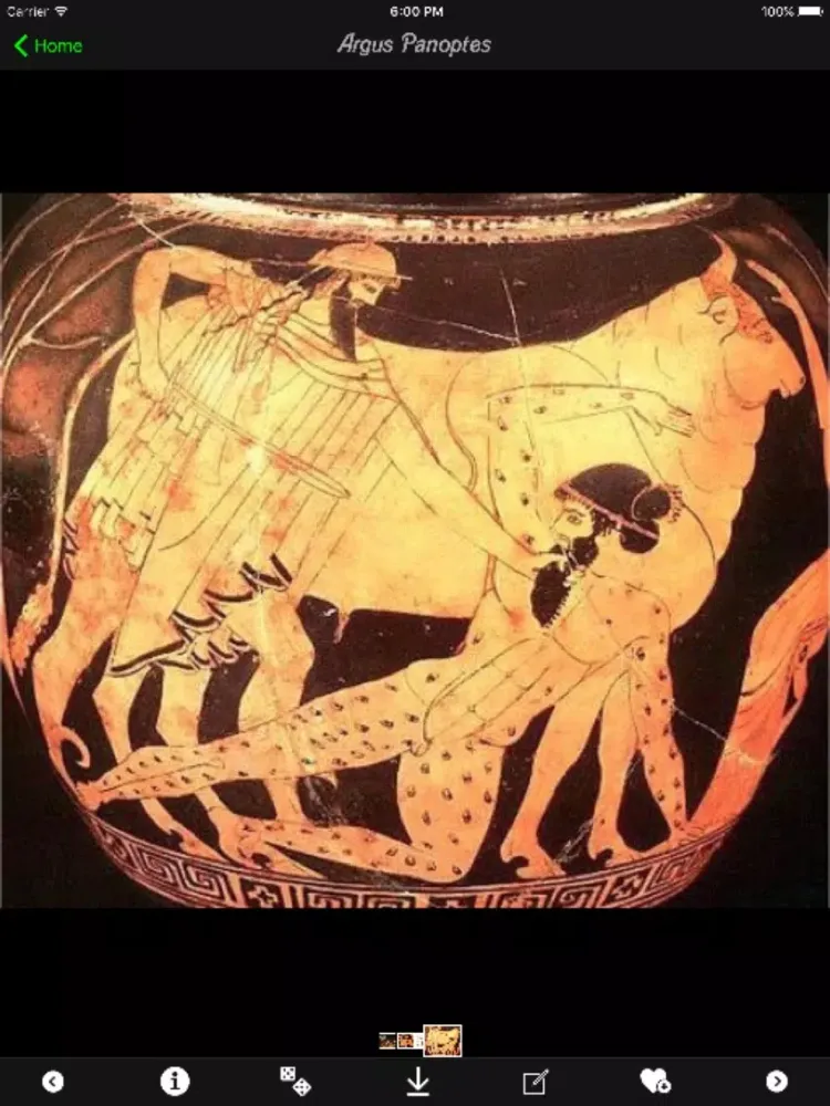 Greek Mithology Info! iPad 应用截图