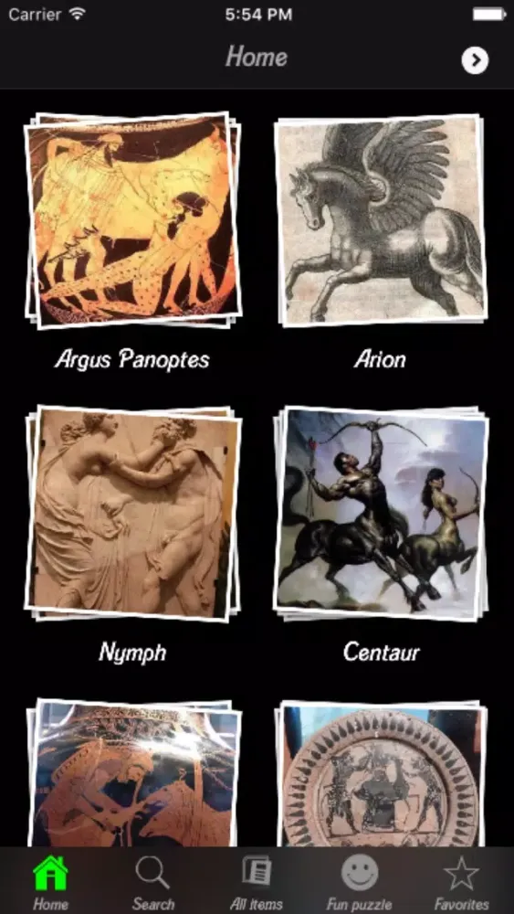 Greek Mithology Info!应用截图