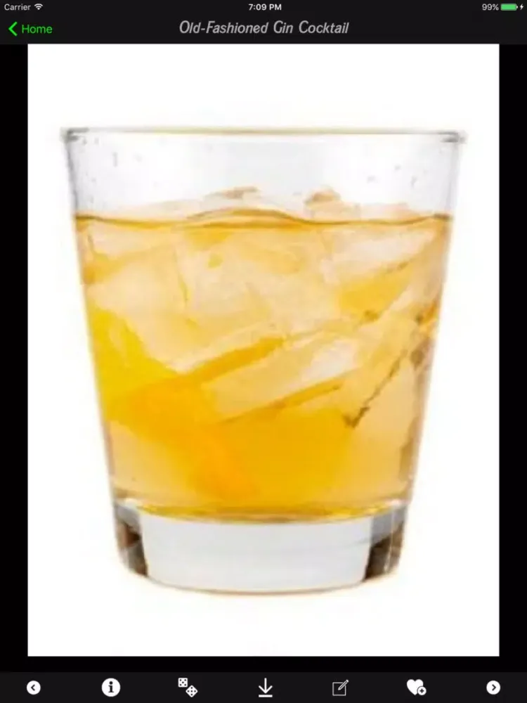 Capturas de tela do Cocktail Recipes Guide iPad 
