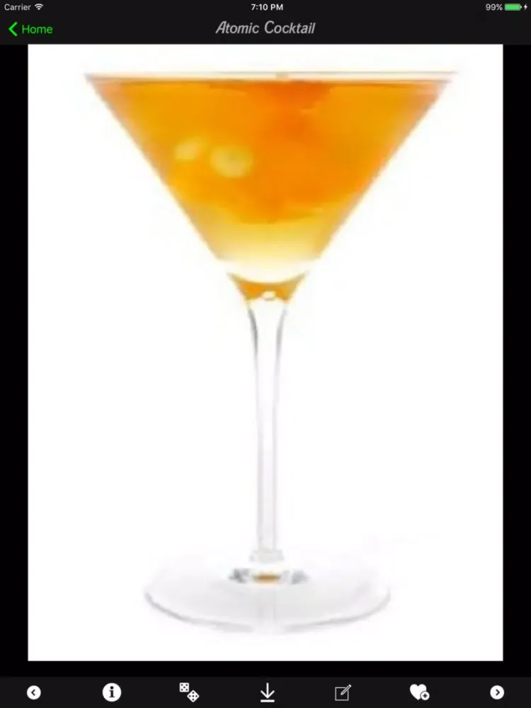 Capturas de tela do Cocktail Recipes Guide iPad 