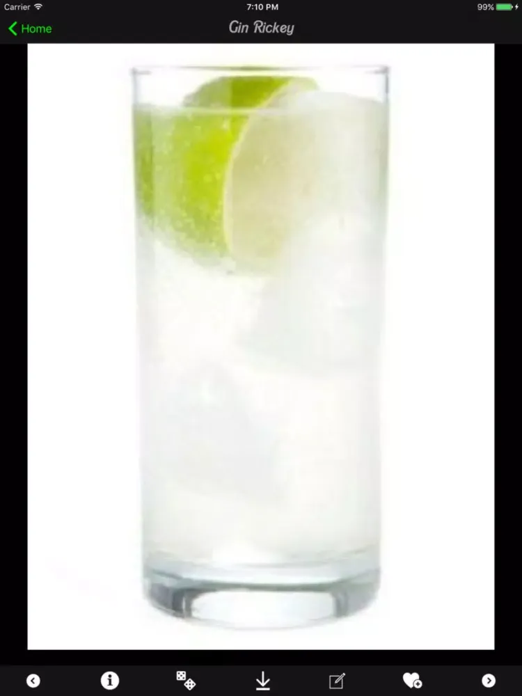Capturas de tela do Cocktail Recipes Guide iPad 