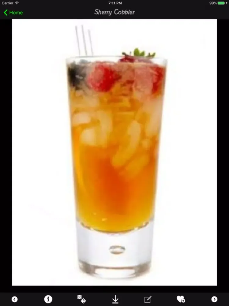 Capturas de tela do Cocktail Recipes Guide iPad 