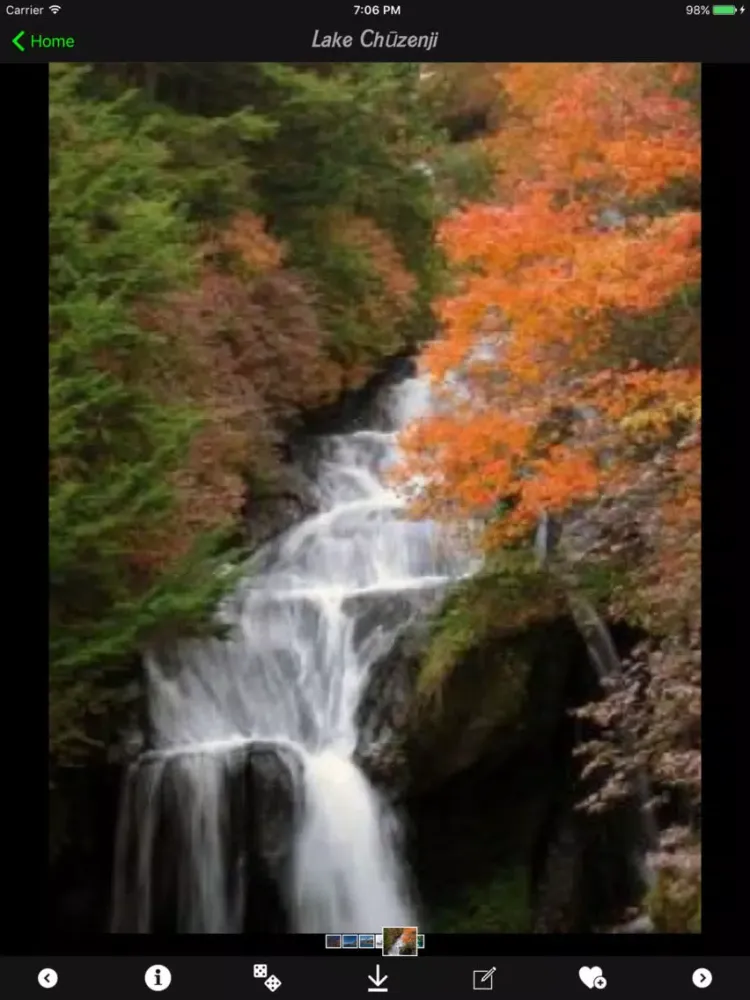 صور Lakes and Waterfalls of the World iPad 
