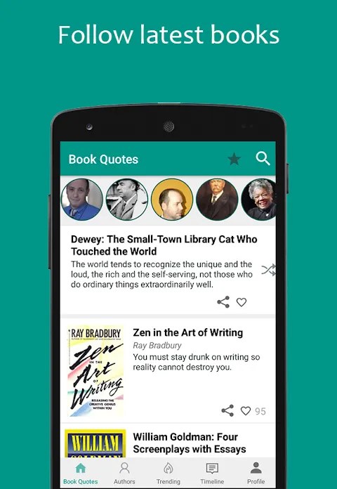 Book Quotes Screenshots