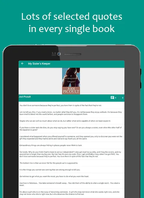 Book Quotes Screenshots