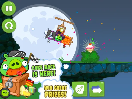 Capturas de tela do Bad Piggies iPad 