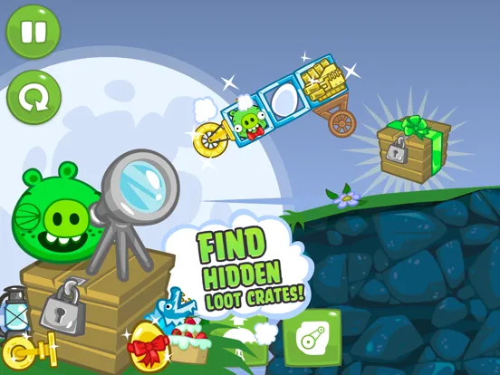 Capturas de tela do Bad Piggies iPad 