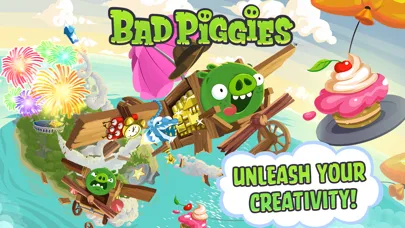 Capturas de tela do Bad Piggies
