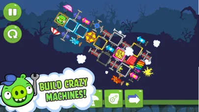 Capturas de tela do Bad Piggies
