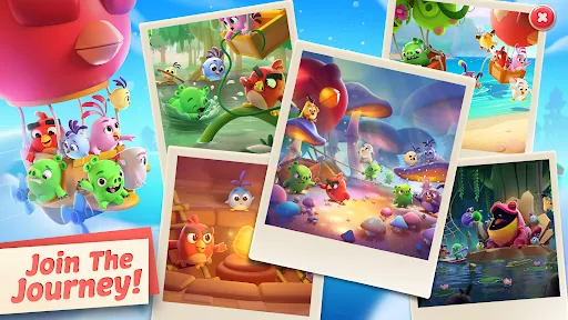 Capturas de pantalla de Angry Birds Journey