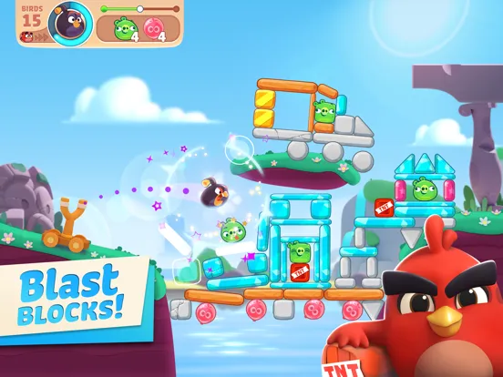 Скриншоты Angry Birds Journey iPad 