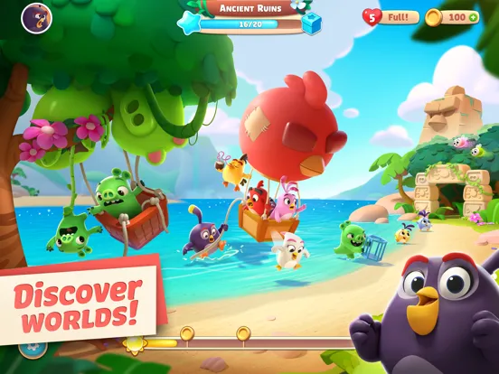 Скриншоты Angry Birds Journey iPad 