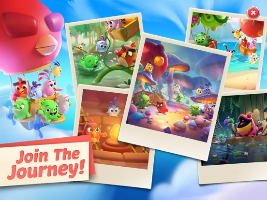 Скриншоты Angry Birds Journey iPad 