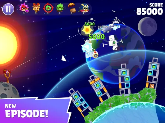 Ảnh chụp màn hình của Angry Birds Reloaded iPad 