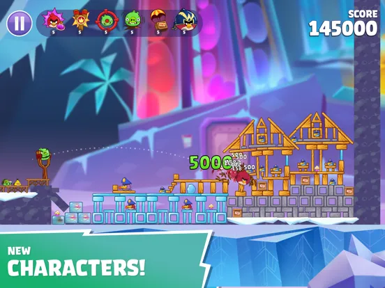 Ảnh chụp màn hình của Angry Birds Reloaded iPad 