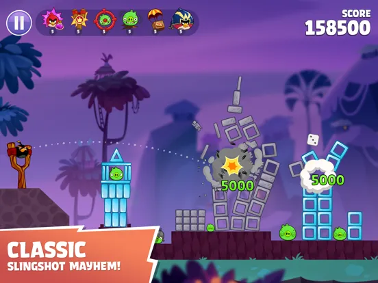 Ảnh chụp màn hình của Angry Birds Reloaded iPad 