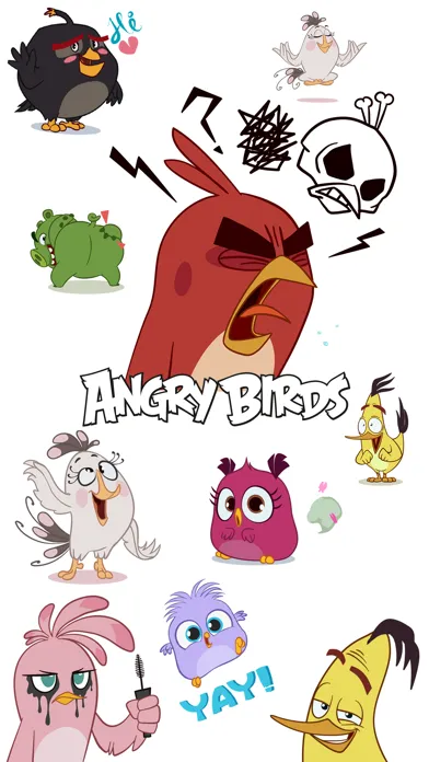 Capturas de pantalla de Angry Birds Stickers
