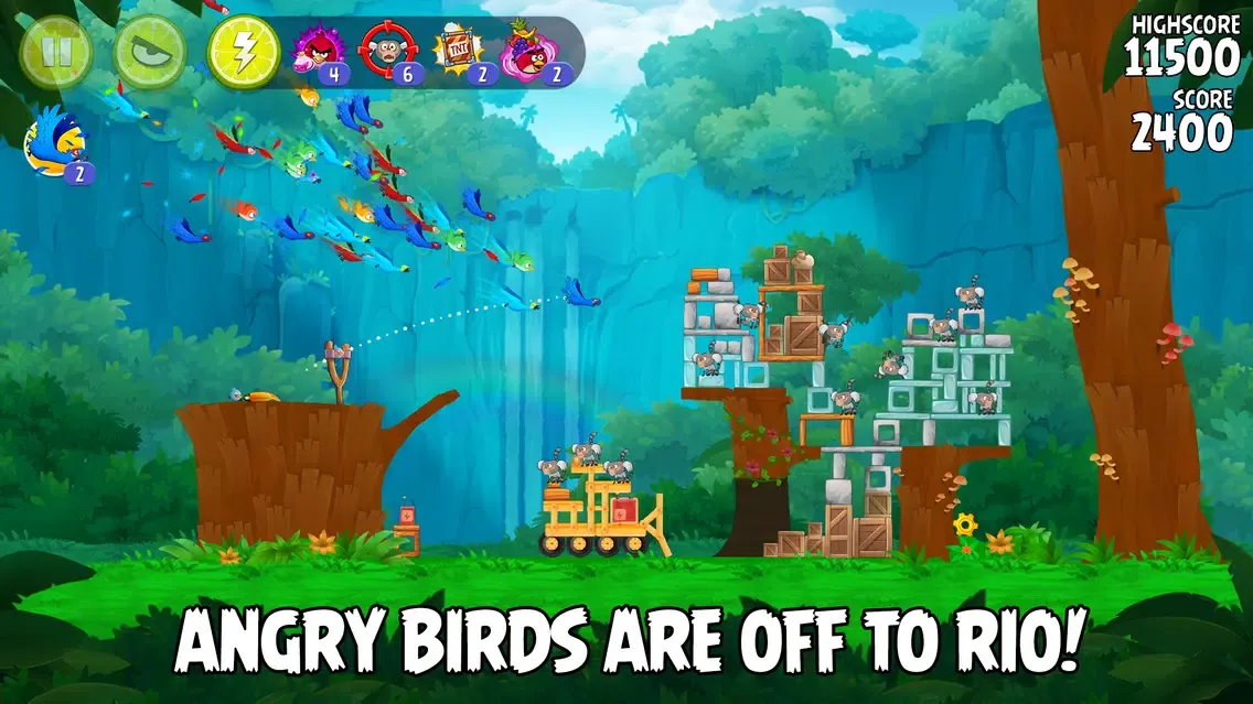 Ảnh chụp màn hình của Angry Birds Rio