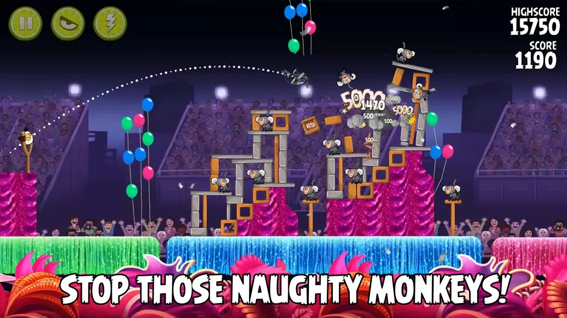 Ảnh chụp màn hình của Angry Birds Rio