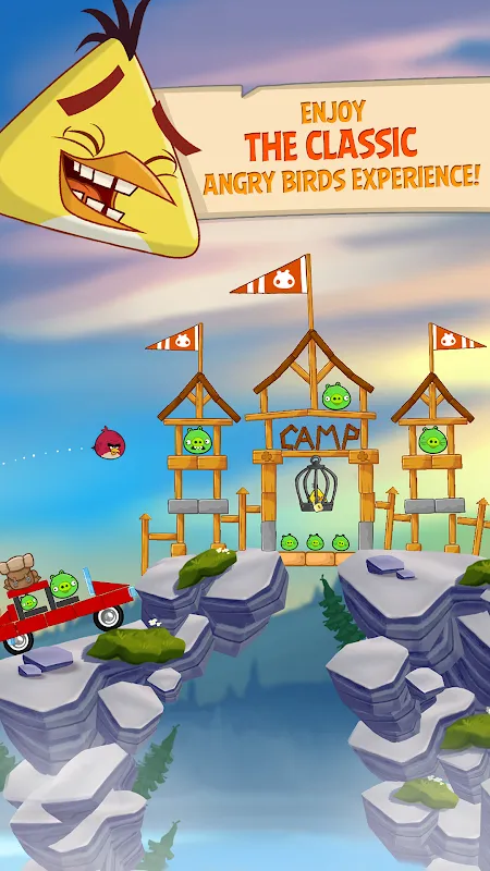 Capturas de tela do Angry Birds