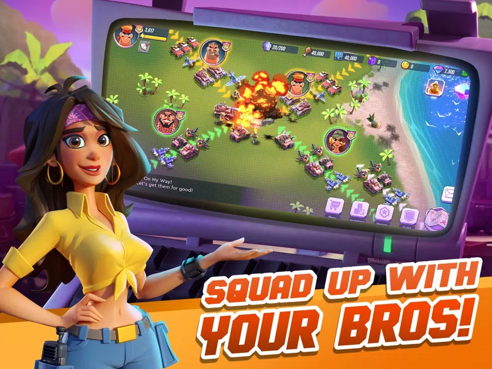 Hardhead Squad: MMO War iPad  Screenshots