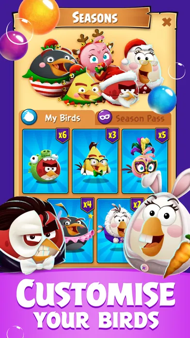Captures d'écran de Angry Birds POP!
