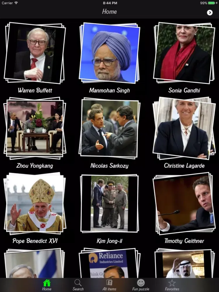Top Powerful People iPad  স্ক্রিনশট