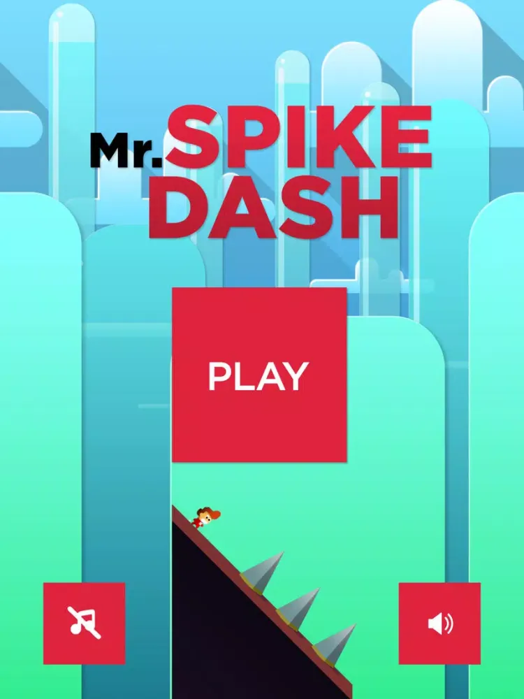 Capturas de tela do Mr. Spike Dash iPad 