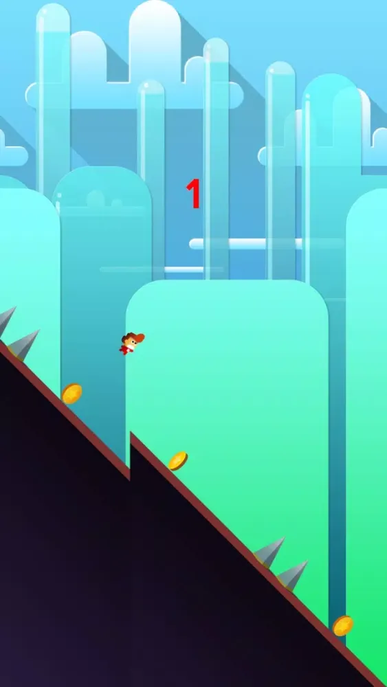 Capturas de tela do Mr. Spike Dash