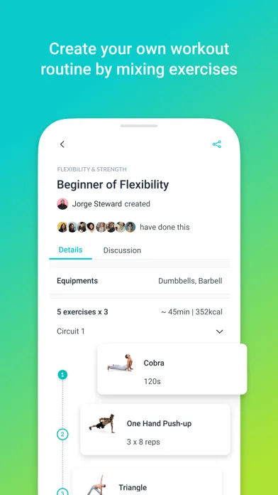 تصاویر Rovo: Sports & Fitness App