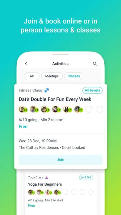 تصاویر Rovo: Sports & Fitness App