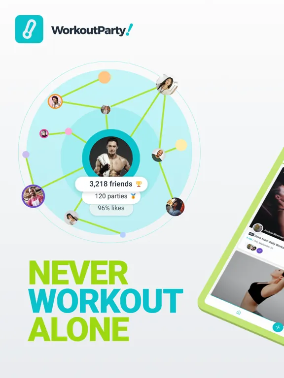 WorkoutParty! iPad 应用截图