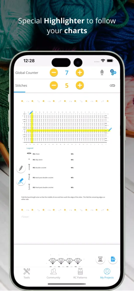 My Row Counter سکرین شاٹس