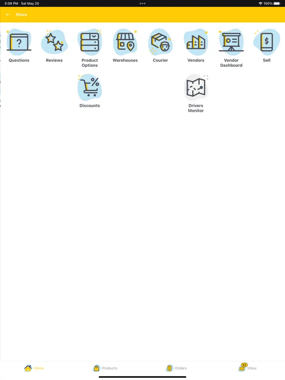 ภาพหน้าจอของ Mythings - Admin iPad 