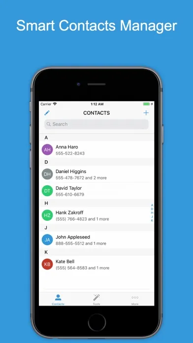 Capturas de tela do 1Contact - #1 Contacts Manager
