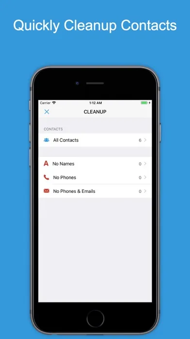 Capturas de tela do 1Contact - #1 Contacts Manager