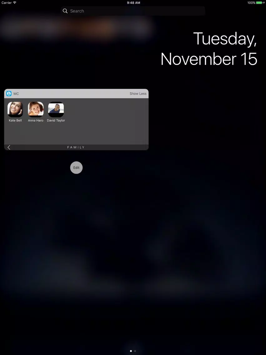 صور Magic Contacts Pro with Notification Center Widget iPad 