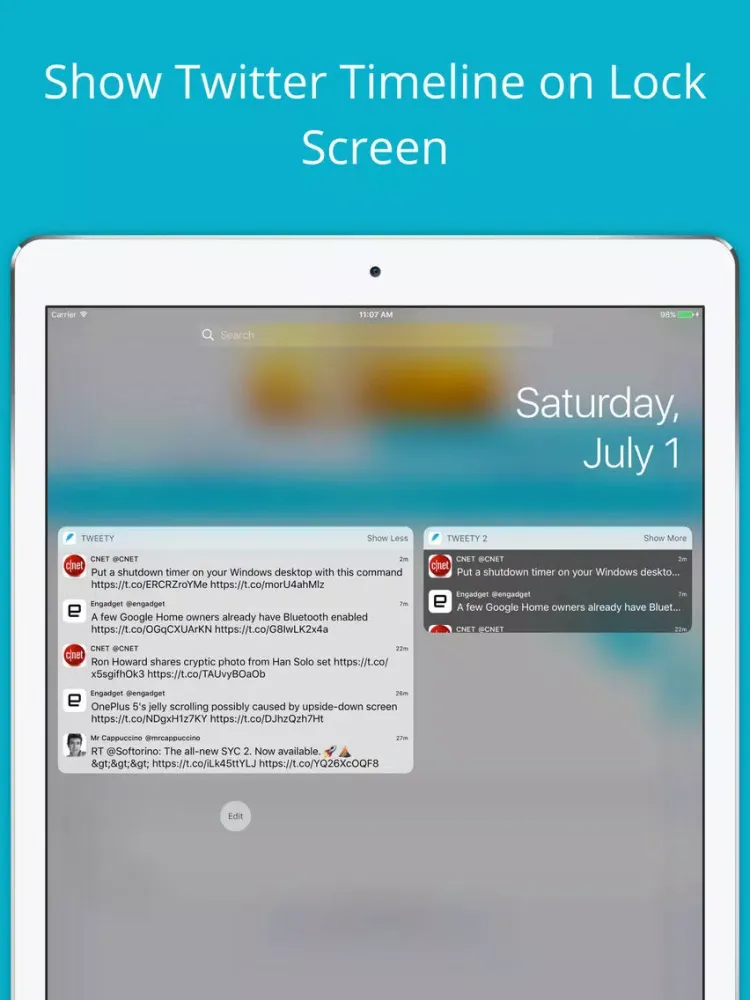 صور Tweety - #1 Twitter Widgets iPad 