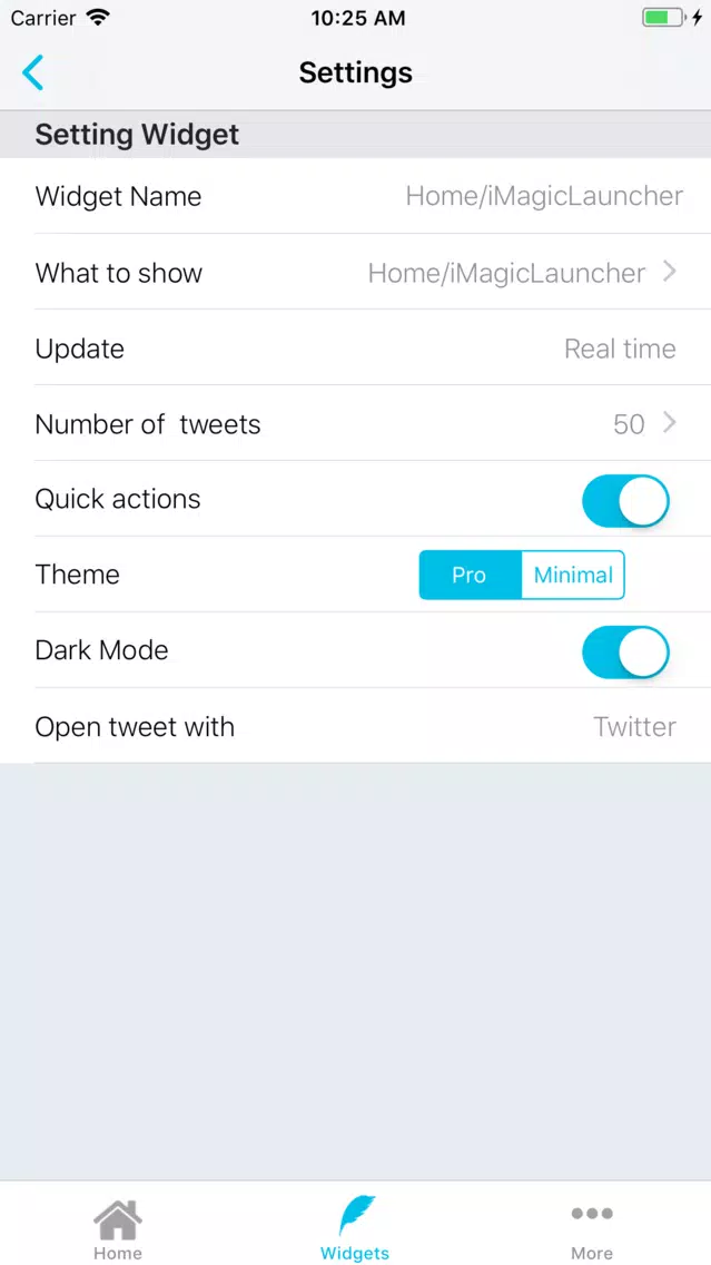 Tweety Pro Widgets for Twitter Ekran Görüntüleri