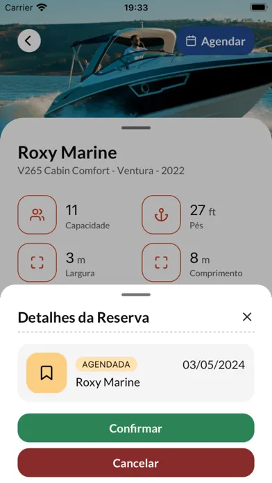 Capturas de tela do Roxy Marine