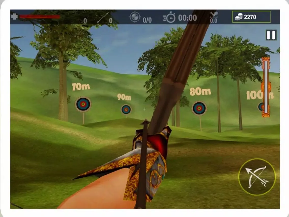 ภาพหน้าจอของ Archery Rex Bow 2017 iPad 