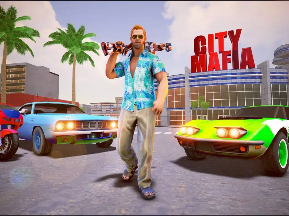 Open World - Madout Crime City iPad  스크린샷