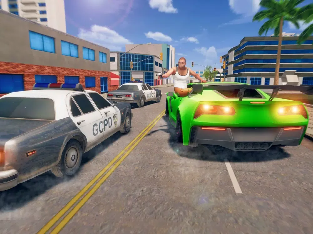 Open World - Madout Crime City iPad  스크린샷