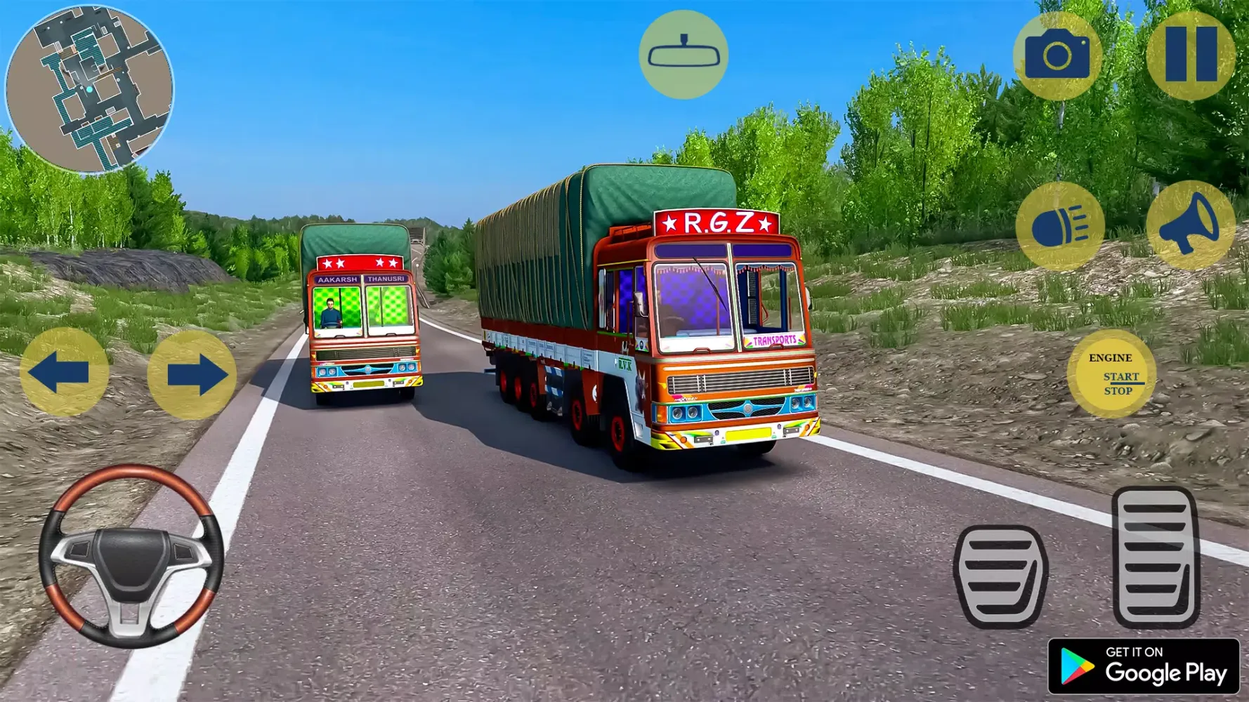 Indian Truck Cargo Truck Games Screenshots