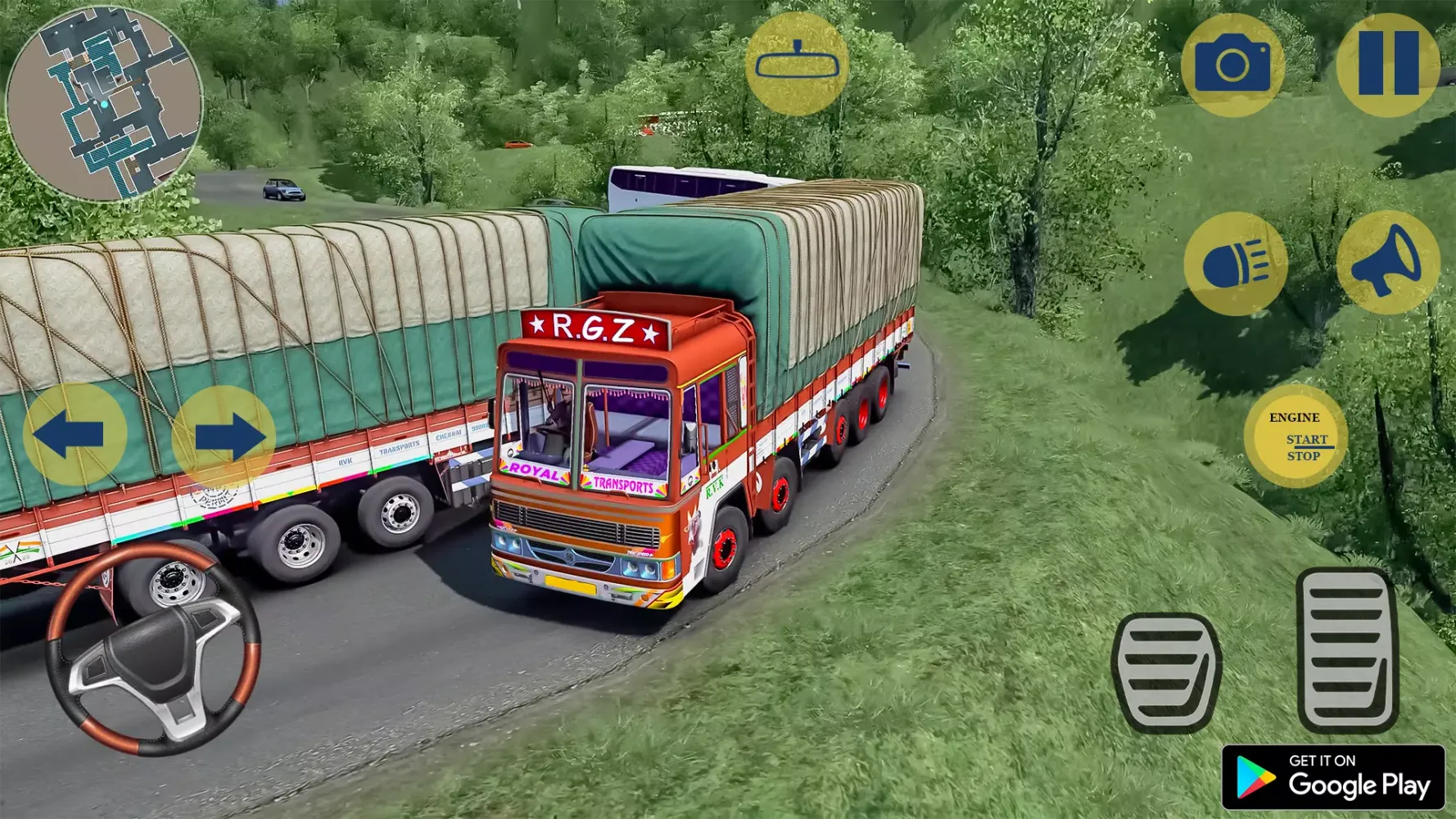 Indian Truck Cargo Truck Games Screenshots