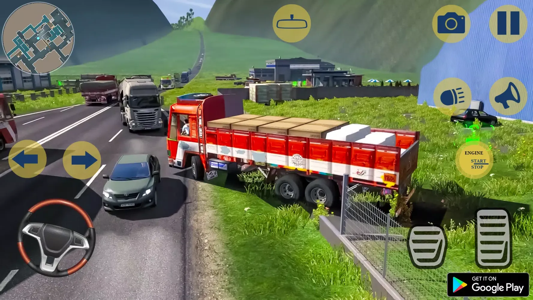 Indian Truck Cargo Truck Games Screenshots