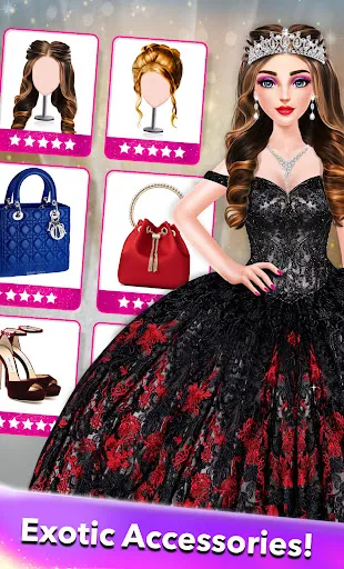 Fashion Game Makeup & Dress up應用截圖